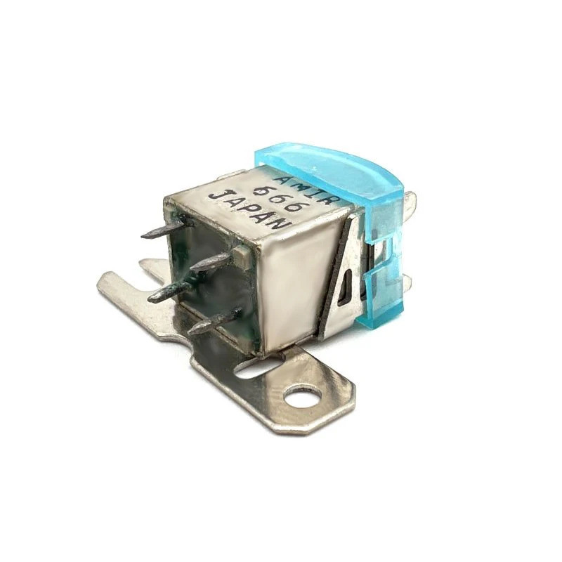 1 Cái AMIR666 Dual Track Đầu Từ Tính Chống Mài Mòn Cho Máy Ghi Âm Cao Cấp Băng Sàn Cassette Sửa Chữa Phần Phụ Kiện