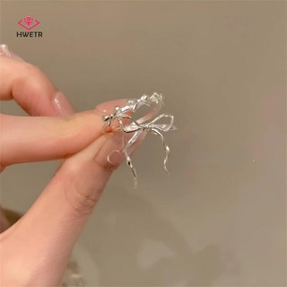 Hwetr Ngọt Ngào Thời Trang Ruy Băng Nơ Mở Nhẫn Có Thể Điều Chỉnh Cho Nữ Bé Gái Nơ Ánh Sáng Ngón Tay Nhẫn Dự Tiệc Trang Sức Quà Tặng Sinh Nhật Mới