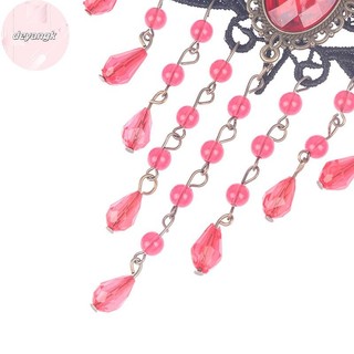 Deyangk Nữ Cổ Trang Sức Phụ Kiện Cô Gái Ren Gothic Choker Nữ Vintage Gợi Cảm VN