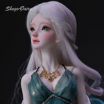 Shugafairy Xana 1 / 4 Bjd Doll Big Ngực Cầu Vồng Series Hiện Đại Phong Cách Đơn Giản Thanh Lịch Cyan Đầm Chất Lượng Cao Bóng Khớp Búp Bê — ảnh 4