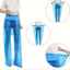Bộ 5 Quần Mưa Dày Người Lớn, Bọc Chân, Trôi Toàn Thân, Chống Thấm Nước, Chia Loại Quần Mưa Dùng Một Lần