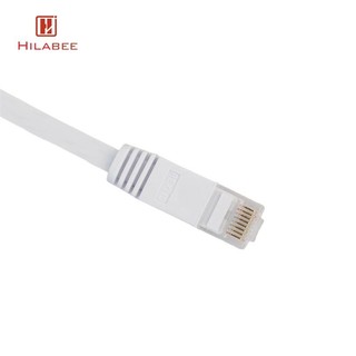 Cáp Ethernet CAT6, cáp mạng, ruy băng LAN, cáp vá - trắng - 3M