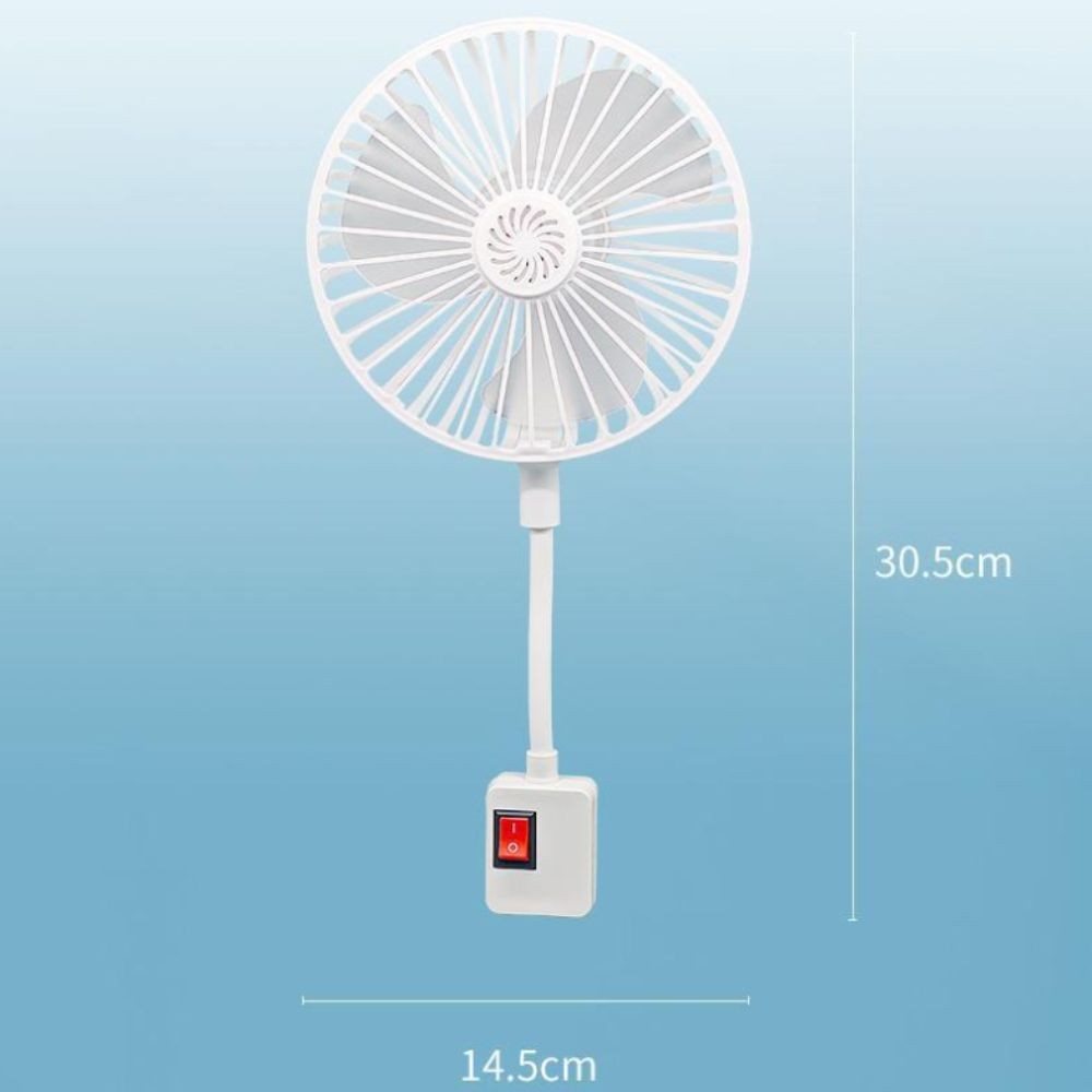 Quạt ổ cắm SIMPLEAID, Quạt làm mát thiết kế phích cắm 3 công cụ tiết kiệm năng lượng, Quạt hoạt động yên tĩnh có thể điều chỉnh 360 độ USB-Powered sử dụng mùa hè