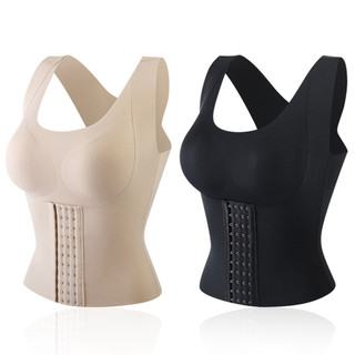 Bốn Trong Một Shaper Thẳng Nâng Lưng Ngực Flatten Bụng Thắt Lưng