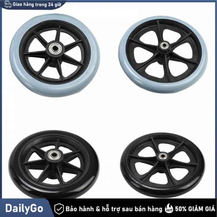 Bánh Xe Lăn Trước Thay Thế Chống Mòn esp 6 7 8 inch