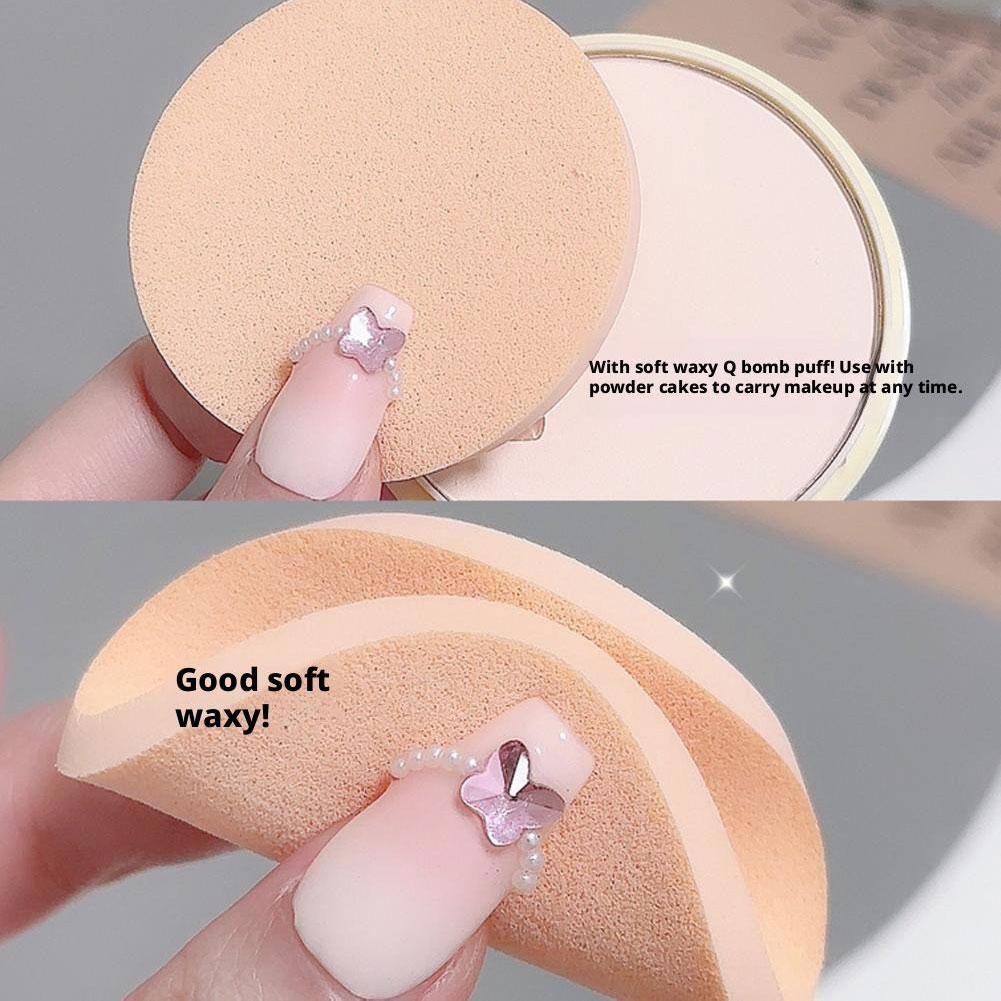 Clear Face Makeup Setting Powder Lasting Oil Control Matte Finish và 10g Bột khô tự nhiên I7r5