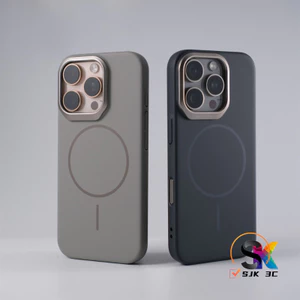 Khung kim loại Vỏ điện thoại chống sốc từ tính cho iPhone 16 / 15 / 14 / 13 / 12 / 11 Pro Max 16 / 15 / 14 Plus Vỏ đơn giản Vỏ sạc từ tính chống sốc cấp quân sự Vỏ chống rơi