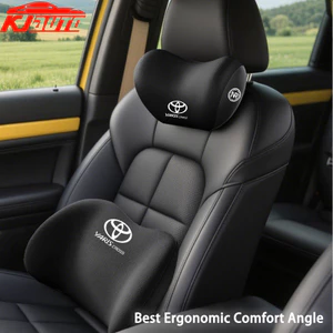 Toyota Yaris Cross Car Memory Foam Neck Gối Bảo Vệ Thắt Lưng Đệm Thắt Lưng Đệm Tựa Đầu Ô Tô Đệm Cho Yaris Cross AC200 2022 2023 2024 G V S HEV Nội Thất
