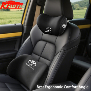 Toyota Yaris Cross Car Memory Foam Neck Gối Bảo Vệ Thắt Lưng Đệm Thắt Lưng Đệm Tựa Đầu Ô Tô Đệm Cho Yaris Cross AC200 2022 2023 2024 G V S HEV Nội Thất