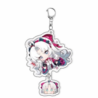 GC9 Sóng Gió Dính Acrylic Móc Khóa Cartethysia Mặt Dây Chuyền Cantarella Phụ Kiện Anime Ngoại Vi CG9