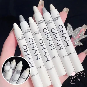 Pearl White Silvery Matte Highlighter - Phấn mắt làm sáng mắt cho mắt rách