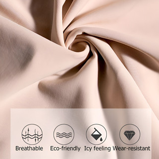 『 Brelira 』 Quần lót lụa băng cạp cao liền mạch cỡ lớn Quần lót Cotton thoải mái Quần lót màu trơn thoáng khí