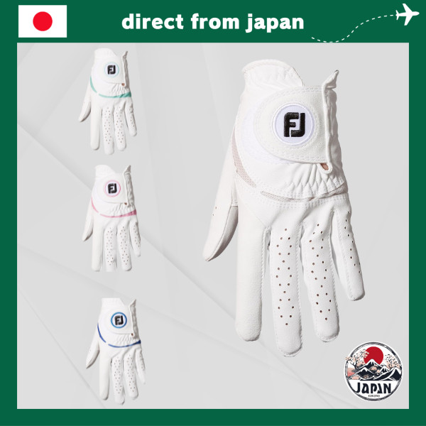 Găng Tay Golf Nữ FootJoy WeatherSof FGWFW – Đeo Tay Trái (Cho Người Chơi Tay Phải), Màu Trắng – 2023