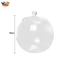 Bình trồng cây Perfk Trang trí 6.30 '' Hộp đựng thực vật thủy tinh cho muối
