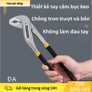 【24H】Kìm Mỏ Quạ Đa Năng Điều Chỉnh 10 Inch – Kẹp Chắc, Dễ Vặn Ống Nước, Tay Cầm Chống Trượt Thoải Mái