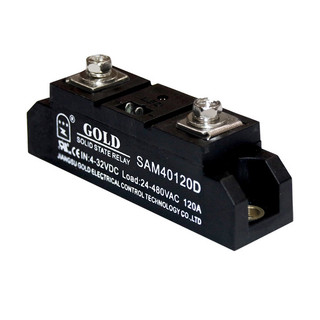Chính hãng VÀNG VÀNG Một Pha 120A Rơle trạng thái rắn cấp công nghiệp SAM40120D DC Điều khiển AC