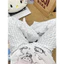Pyjama Quần Nữ Mùa Hè 2025 Kẻ Sọc Xanh