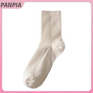 PANPIA-1 Đôi Tất Gothic Nơ Giữa Ống Preppy Phong Cách Công Chúa Tất JK Dạo Phố