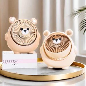 Quạt điện mini đầu giường, sạc USB, 3 tốc độ, cầm tay