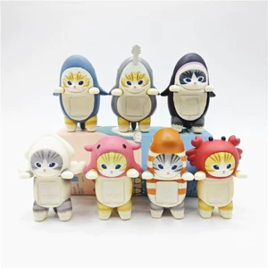 5-7 Chiếc Mifusand Hippers PAPA Series Dễ Thương Kawaii Anime Hình Máy Tính Bàn Trang Trí Ô Tô Đồ Chơi Sưu Tập Cho Trẻ Em Bé Gái Bé Trai