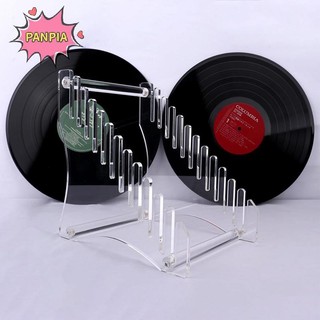 [PNPIA] Giá đỡ hồ sơ trong suốt Giá lưu trữ hồ sơ đa chức năng Giá đỡ màn hình Acrylic Giá đỡ lưu trữ cho 12 album VN