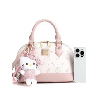 Cow Kitty - Túi hến họa tiết mèo hồng size 24cm siêu xinh ko hộp hàng chính hãnġ FULL BOX