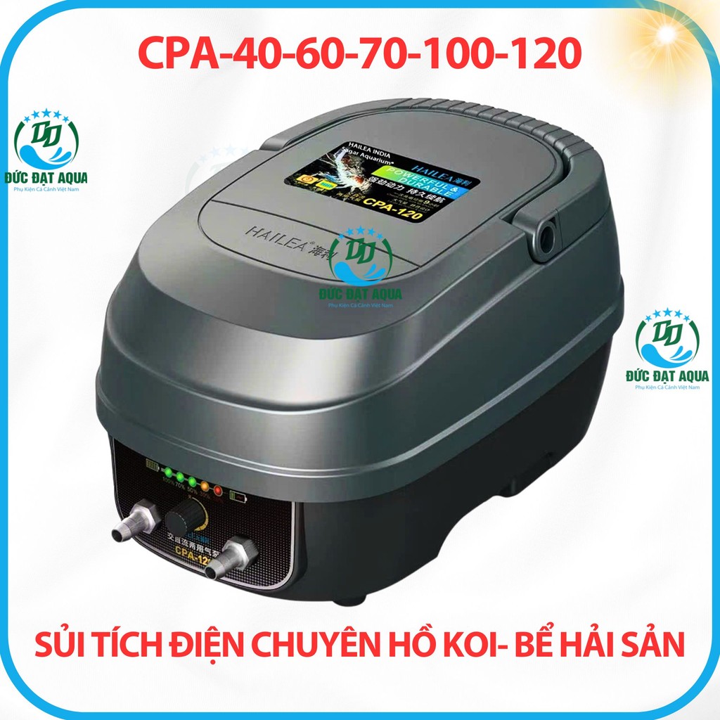 Sủi tích điện hồ Koi hồ cá- bể hải sản CPA-40-60-70-100-120-Sau khi ngắt điện có thể chạy 9-10 tiếng 4