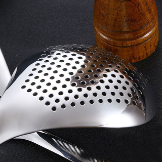 Muỗng Cán Cong Inox, Muỗng Múc Canh Inox Cán Cong Trơn Đa Năng Bền Đẹp Tiện Lợi SUNND