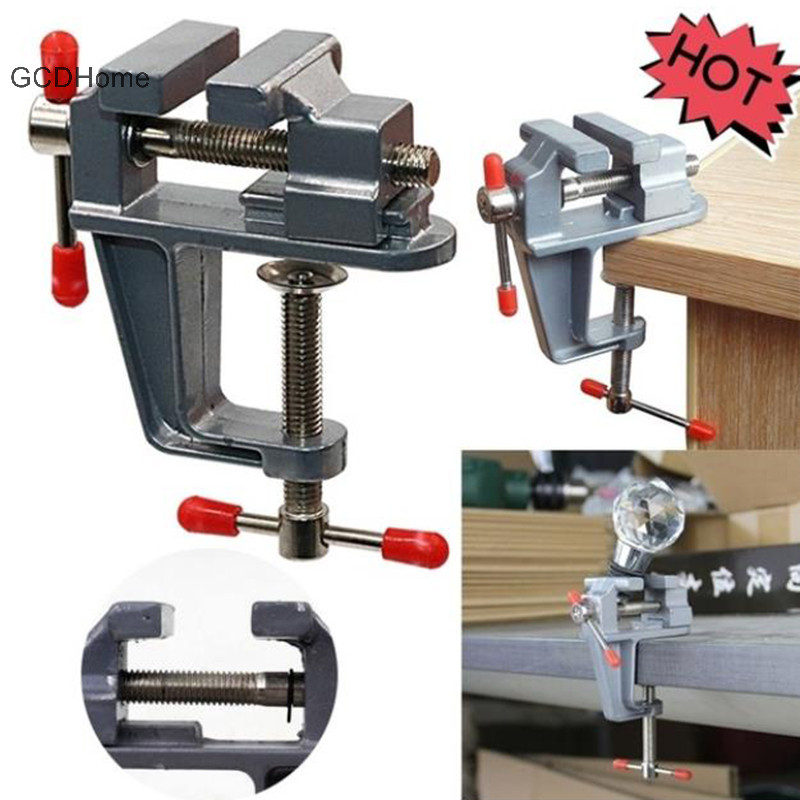 Gcdhome Hợp Kim Nhôm Vise Tông Bàn Vintage Bench Vise Kìm Kẹp DIY Dụng Cụ HOT