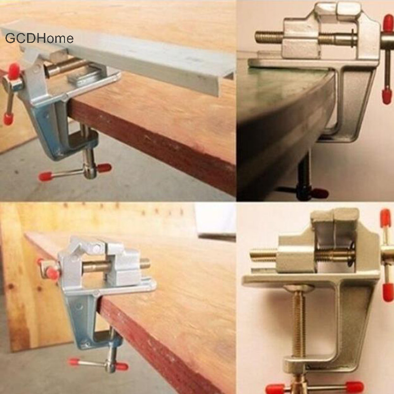 Gcdhome Hợp Kim Nhôm Vise Tông Bàn Vintage Bench Vise Kìm Kẹp DIY Dụng Cụ HOT