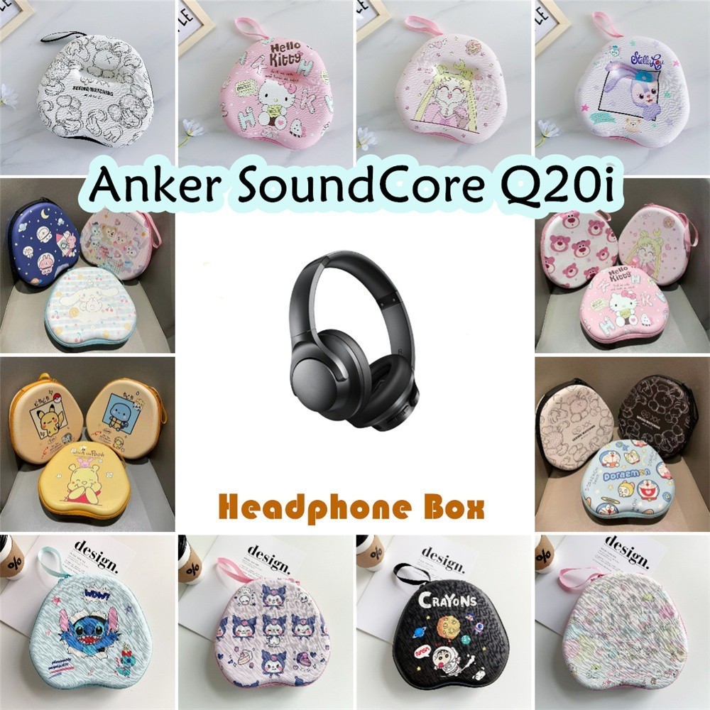 [Ngôi sao tương lai] Dành cho hộp đựng tai nghe Anker SoundCore Q20i Túi đựng tai nghe Hộp đựng tai nghe EVA