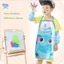 FANIELLAPOWELL Yếm, Tạp dề chống nước hoạt hình, Áo choàng chống bẩn sáng tạo Tranh nhà bếp Smock cho trẻ em