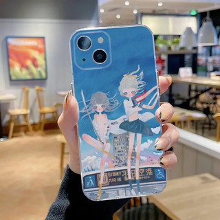TK-1 Aya Takano Họa Sĩ Nhật Bản Ốp Lưng Điện Thoại iPhone 17,15,14,13,12,11 Plus, Pro, Max, XR, XS, X, 7,8 Plus, SE, Mini Trong Suốt