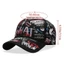 Mũ bóng chày OLVIDO, Mũ chống nắng thoáng khí Hip Hop, Mũ Snapback in chữ có thể điều chỉnh thông thường dành cho nam nữ