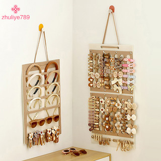 < zhuliye789 > Nơ Tóc Treo Tường Giá Đỡ Dung Tích Lớn Móc Treo Lưu Trữ Phụ Kiện Tiết Kiệm Không Gian Cho Phòng Bé Gái