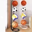 GODD Metal 4 tầng Bóng đá Basketbal Bóng chuyền Giá trưng bày Giá đỡ lưu trữ