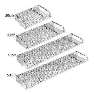 Kệ phòng tắm nhà bếp bằng thép không gỉ MIS Giá lưu trữ treo tường Một lớp