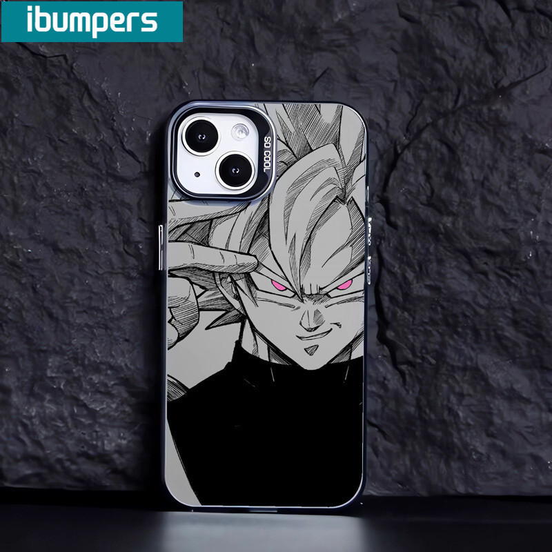 ibumpers Ốp lưng Iphone ngầu độc đáo Dragonball in hình nam Ốp điện thoại Cứng IMD Chống bẩn Chống Sốc Cho Iphone 15 14 12 13 11 Pro Max IP 7 8 Plus Iphon X XS XR Xs Max