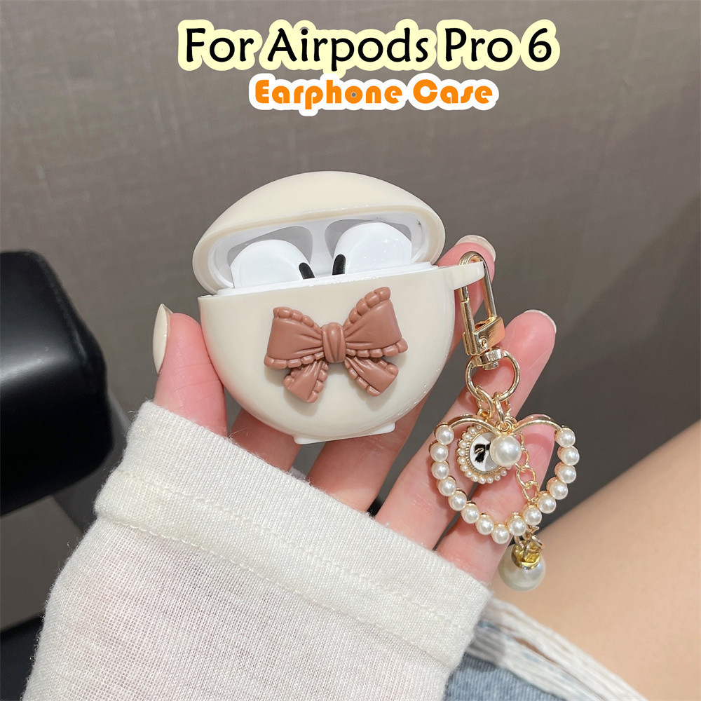 [Ngôi sao tương lai] Dành cho vỏ Airpods Pro 6 Vỏ tai nghe silicon mềm Vỏ hoa dễ thương DIY