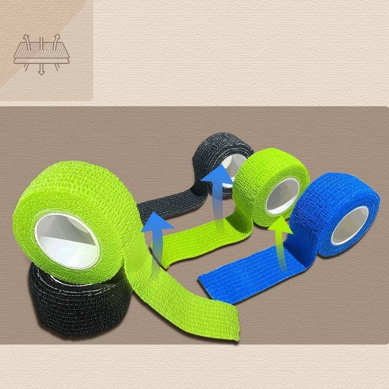Ez Dùng Một Lần 2 '' x5 Sân Hình Xăm Grip Bao Bọc Chống Thấm Nước Tự Dính Băng Cuộn Cho Máy Xăm Tay Cầm Ống 12 / 24 Chiếc