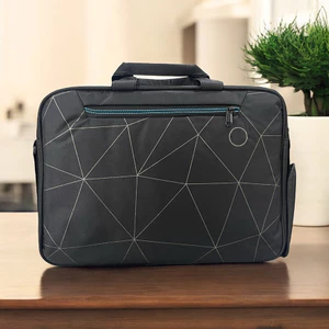 Cặp xách tay đeo chéo nét rạn hoa sang trọng đựng laptop 15 inch tiện ích [SALE RẺ]