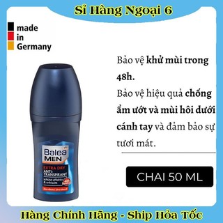 Lăn nách khử mùi cơ thể cho nam Balea Men 50ml của Đức