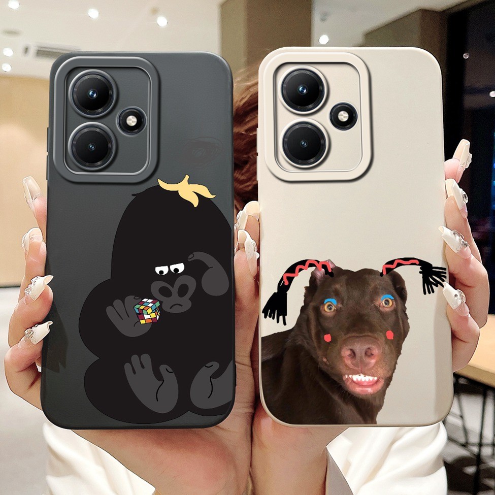 Ốp lưng Redmi Note 12R Poco M6Pro 5G Hoa thẩm mỹ Ốp điện thoại hình mèo dễ thương thời trang Xiaomi Poco M6 Pro 5G Ốp lưng 6.79 ''