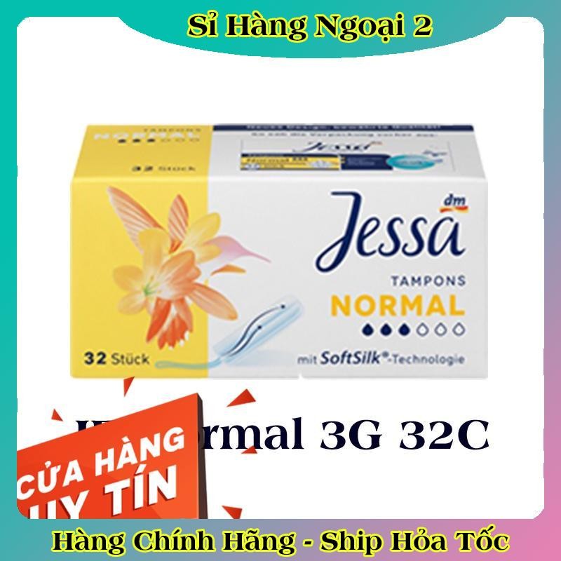 Băng vệ sinh Tampon Jessa Đức đủ size - Date mới đủ Bill