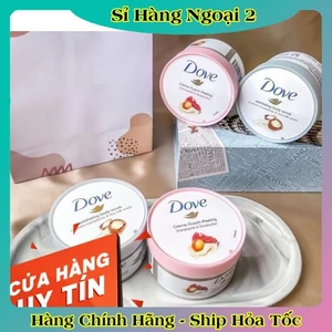 Tẩy da chết body DOVE nội địa Đức, Đủ Bill và Review [Hot]