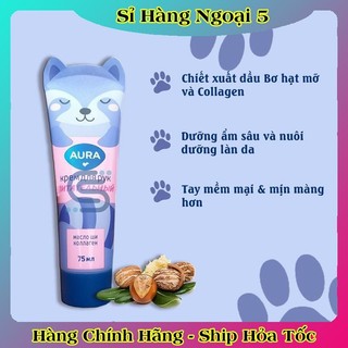 [DATE MỚI] Kem tay Aura Nga 75ml giúp dưỡng ẩm, mềm mịn