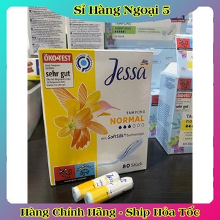 (Tách lẻ có Che Tên)Tampon Jessa / Facelle/Ob nội địa Đức đủ size của Đức - Băng vệ sinh dạng nút -Date mới nhất Đủ Bill