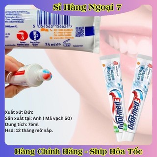 [Date mới đủ bill] Kem đánh răng Odol-med3 tuýp 75ml ngừa sâu răng hiệu quả của Đức
