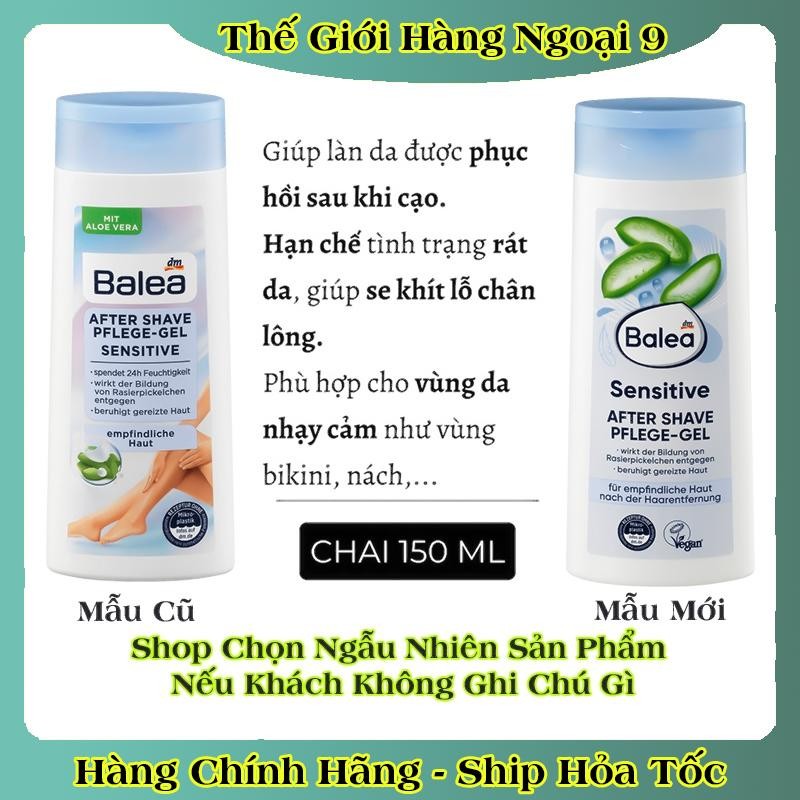 [CÓ CHE TÊN] KEM ỨC CHẾ LÔNG MỌC - KEM DƯỠNG DA SAU WAX LÔNG - SAU CẠO LÔNG BALEA ĐỨC