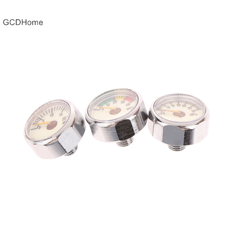 Đồng hồ đo áp suất siêu nhỏ GCDHome | Chủ đề M10 M8 | 5mpa 10MPA 20MPA 30MPA 35MPA 40MPA 300BAR 3500PSI 5000PSI 6000PSI HOT